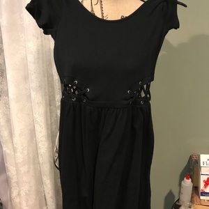 ASOS Dress with Cutouts and Ties On Sides